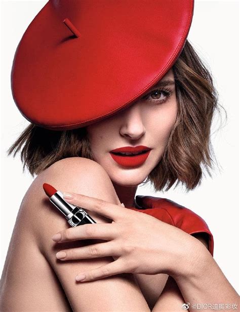 rouge dior 999 natalie portman|Dior rouge lipstick commercial.